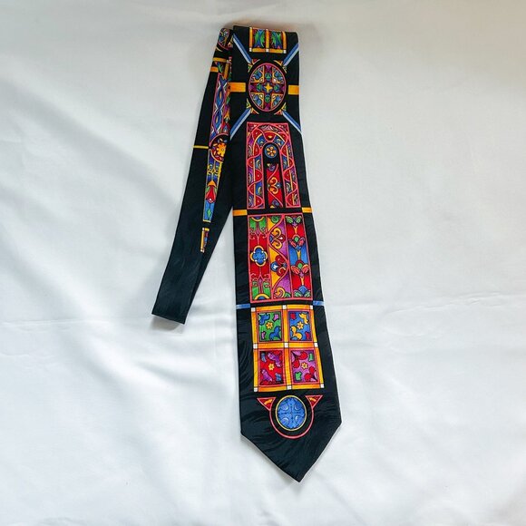 No Boundaries Collection Rush Limbaugh Silk Necktie - Picture 1 of 5